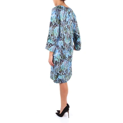 Shop Altea Women's Light Blue Viscose Dress
