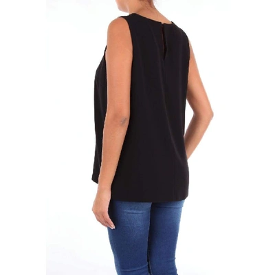 Shop Alberto Biani Black Tank Top