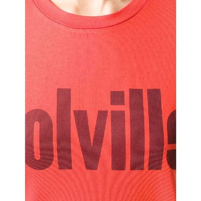 Shop Colville Orange Cotton T-shirt