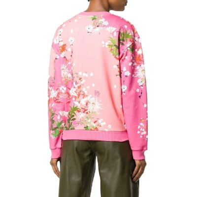 Shop Givenchy Pink Cotton Sweatshirt