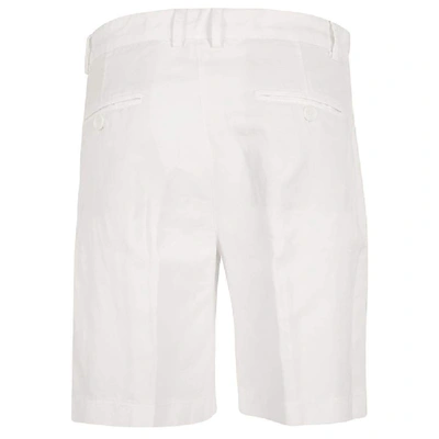 Shop Aspesi White Cotton Shorts