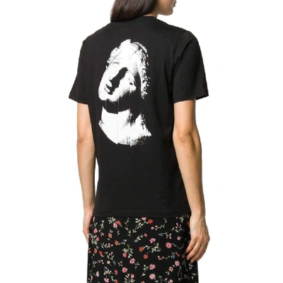 Shop Mcq By Alexander Mcqueen Women's Black Cotton T-shirt