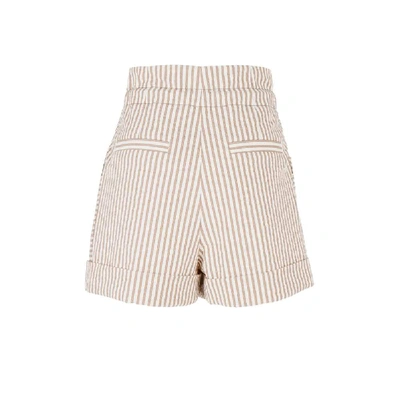 Shop Brunello Cucinelli Women's White Cotton Shorts