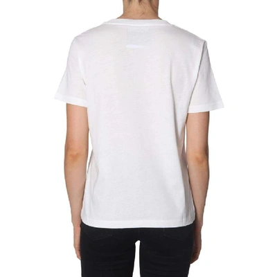 Shop Moschino Women's White Cotton T-shirt