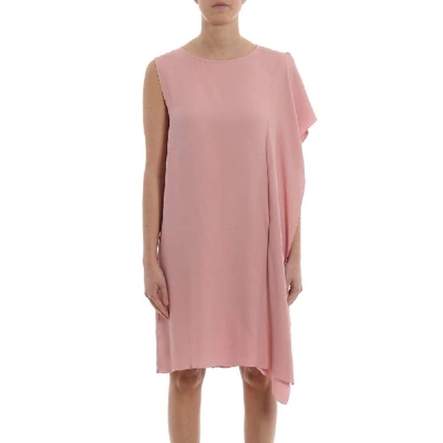 Shop Dondup Women's Pink Viscose Dress