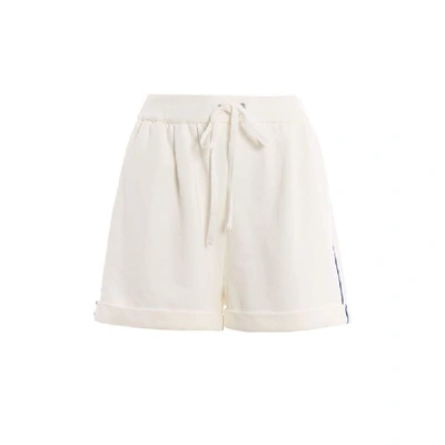 Shop Alberta Ferretti Women's White Cotton Shorts