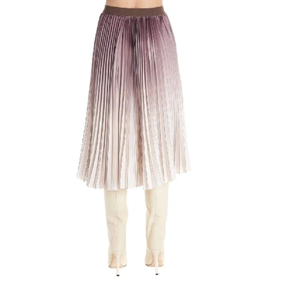 Shop Agnona Purple Polyester Skirt