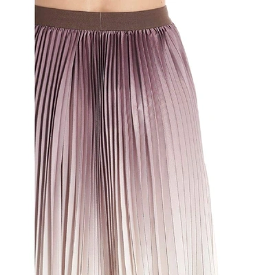 Shop Agnona Purple Polyester Skirt