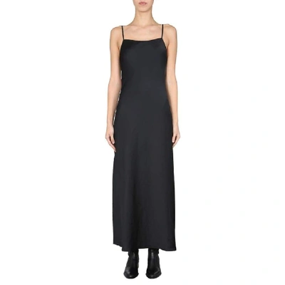 Shop Alexander Wang T Black Polyester Dress