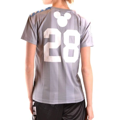 Shop Kappa Women's Grey Polyester T-shirt