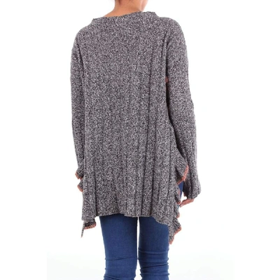 Shop Alysi Women's Black Wool Sweater