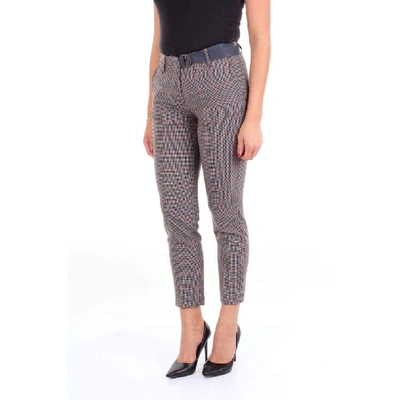 Shop Alysi Grey Polyester Pants