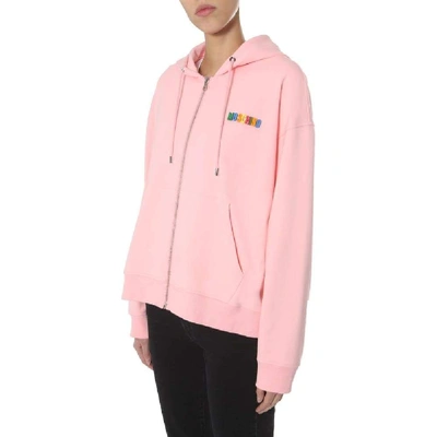 Shop Moschino Pink Sweatshirt