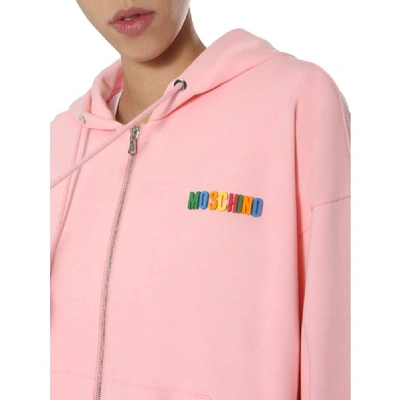Shop Moschino Pink Sweatshirt