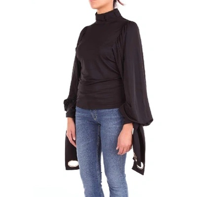 Shop Self-portrait Women's Black Polyester Blouse