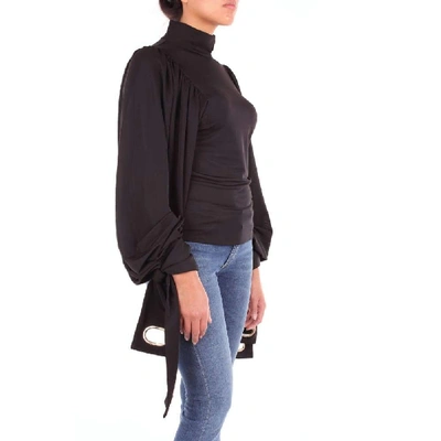 Shop Self-portrait Women's Black Polyester Blouse