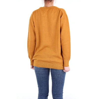 Shop Altea Yellow Wool Sweater