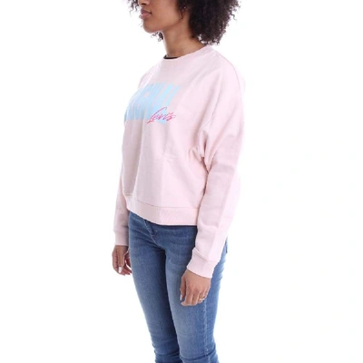 Shop Levi's Women's Pink Cotton Sweatshirt