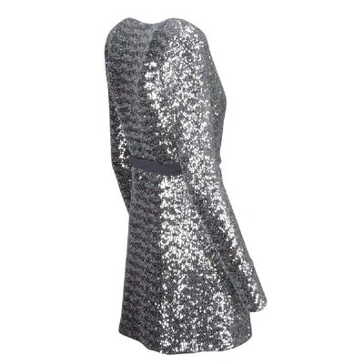 Shop Andamane Silver Polyester Dress