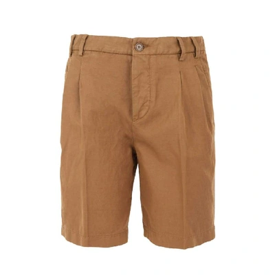 Shop Aspesi Brown Cotton Shorts