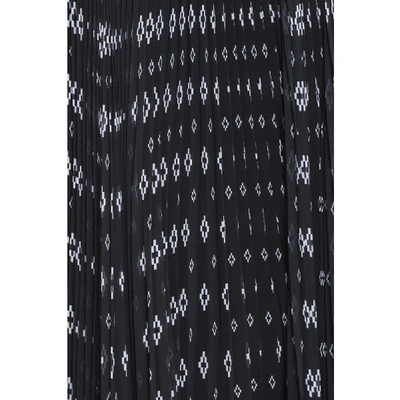 Shop Marcelo Burlon County Of Milan Black Silk Skirt
