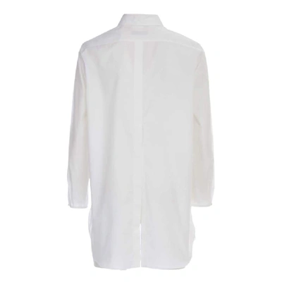 Shop Alberto Biani White Cotton Shirt
