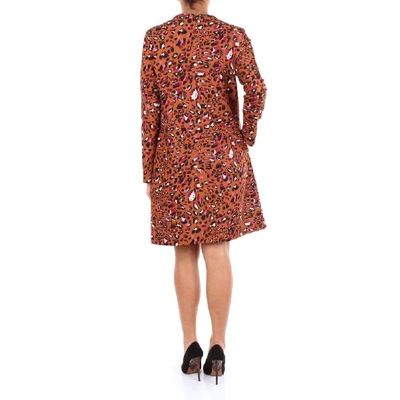 Shop Altea Women's Brown Viscose Dress