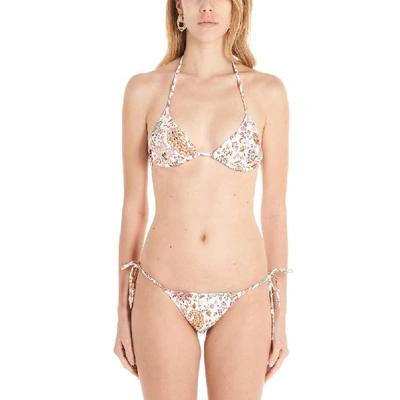 Shop Etro White Polyamide Bikini