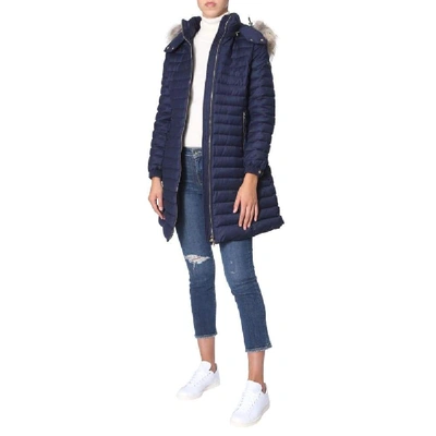 Shop Tatras Women's Blue Wool Down Jacket
