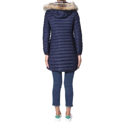 Shop Tatras Women's Blue Wool Down Jacket