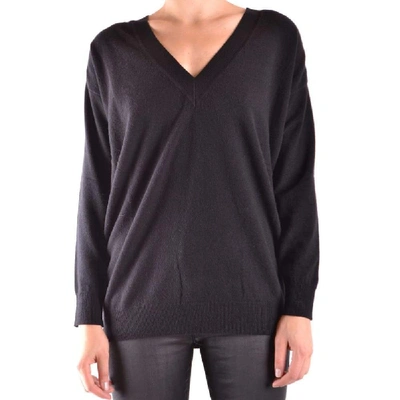 Shop Pinko Black Wool Sweater