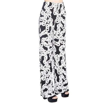 Shop Diane Von Furstenberg Women's White Viscose Pants