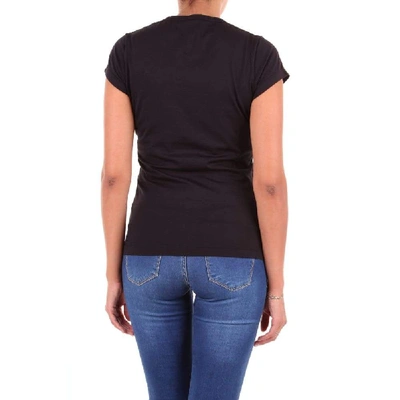 Shop Aspesi Black Cotton T-shirt