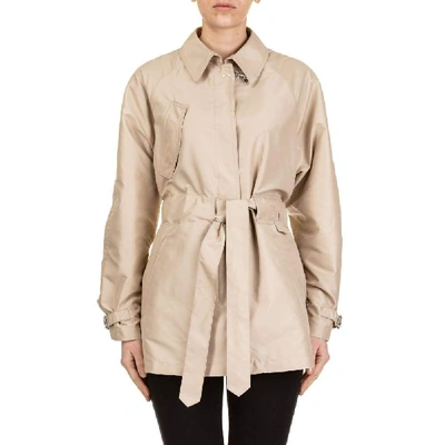 Shop Fay Beige Polyester Trench Coat