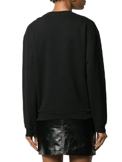 Shop Givenchy Women's Black Cotton Sweatshirt