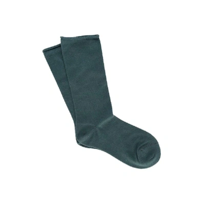 Shop Brunello Cucinelli Green Cashmere Socks