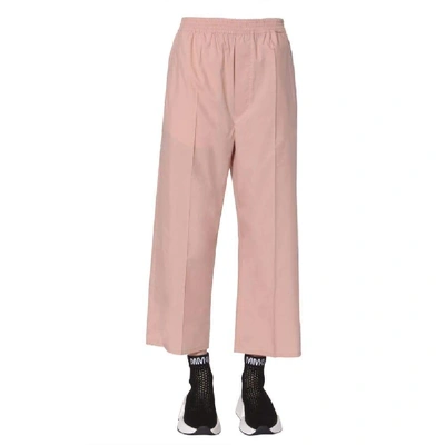 Shop Mm6 Maison Margiela Maison Margiela Women's Pink Cotton Pants