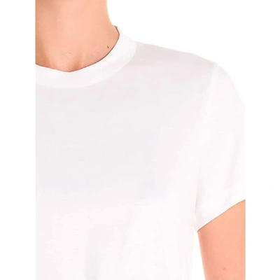 Shop Noir Kei Ninomiya Women's White Cotton T-shirt