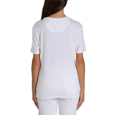 Shop Versace White Cotton T-shirt