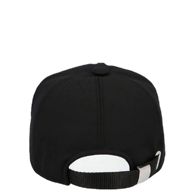 Shop Neil Barrett Men's Black Cotton Hat