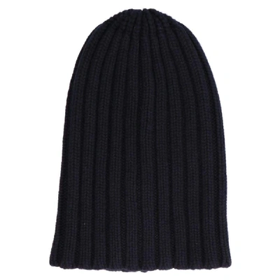 Shop Laneus Men's Black Cashmere Hat