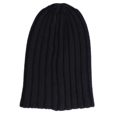 Shop Laneus Men's Black Cashmere Hat