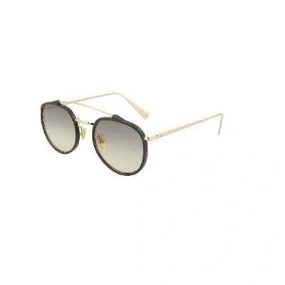 Shop Kaleos Men's Gold Metal Sunglasses