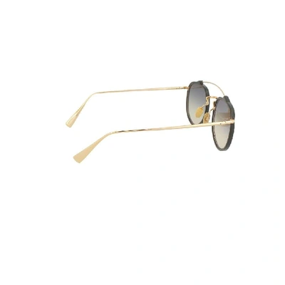 Shop Kaleos Men's Gold Metal Sunglasses