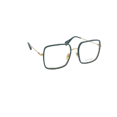 Shop Kaleos Men's Green Metal Glasses