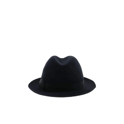 Shop Borsalino Blue Hat