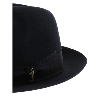 Shop Borsalino Blue Hat