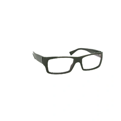 Shop Alain Mikli Men's Green Acetate Glasses