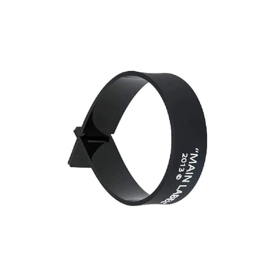 Shop Off-white Black Pvc Bracelet