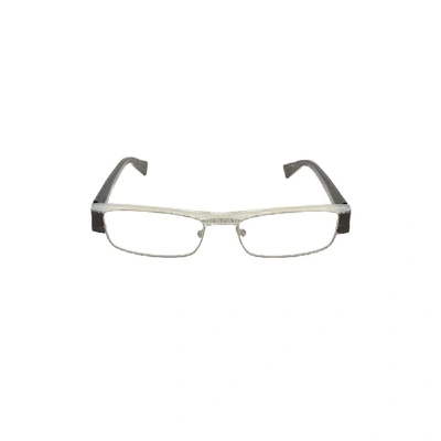 Shop Alain Mikli Men's Grey Acetate Glasses